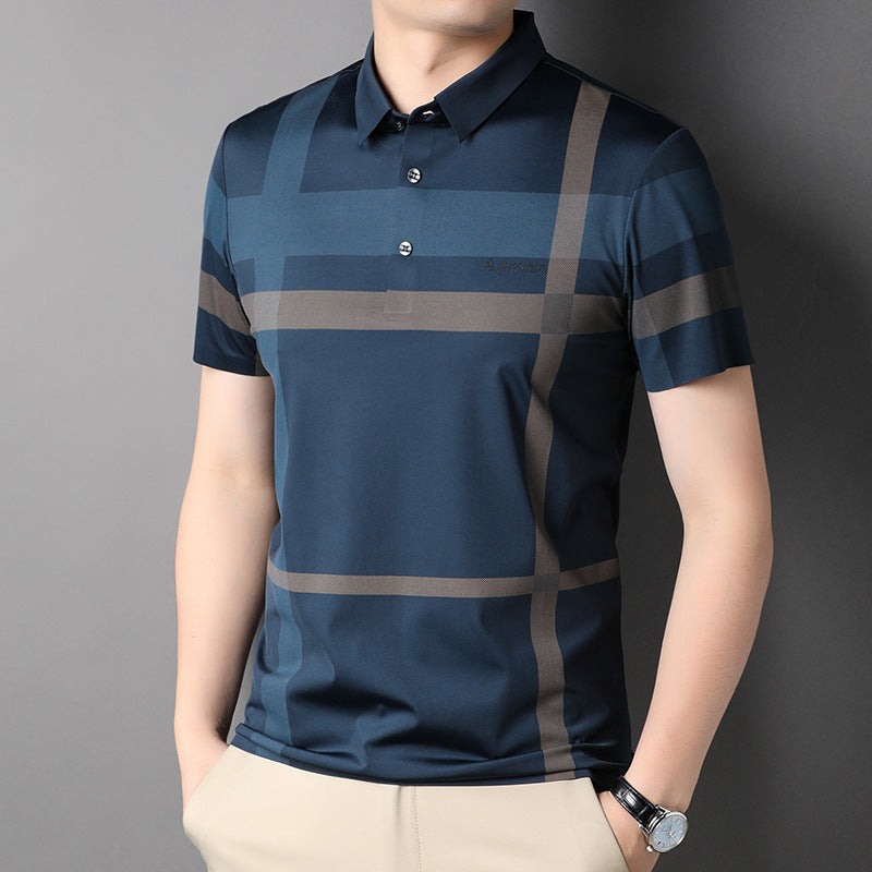 INSTOCK-Traceless Polo Shirt ‚ Soft & Sleek for Summer 2025