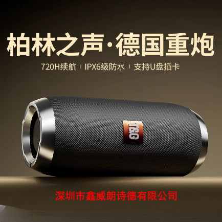 2025 Portable Bluetooth Speaker with Subwoofer & Loud Sound