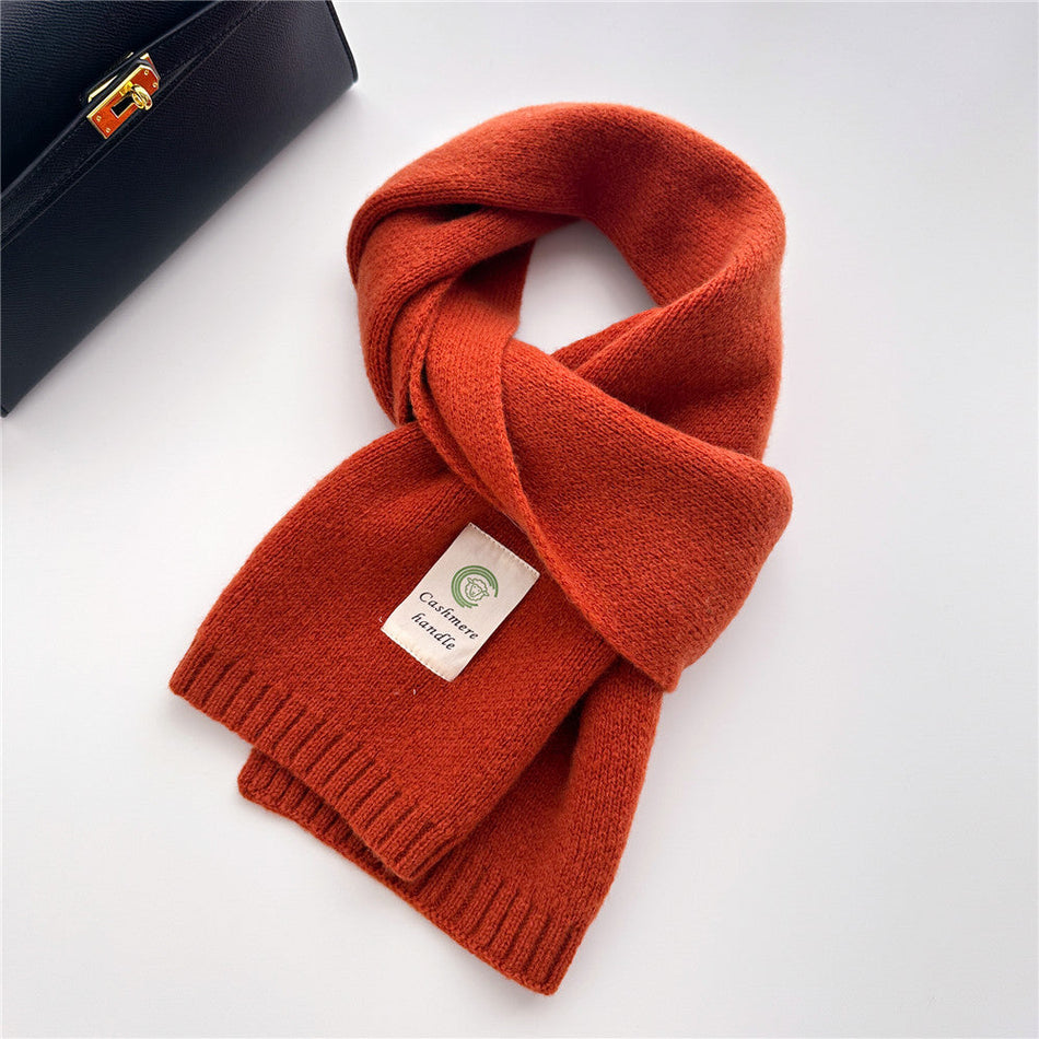 Australian Cashmere Wool Scarf Solid Color Unisex