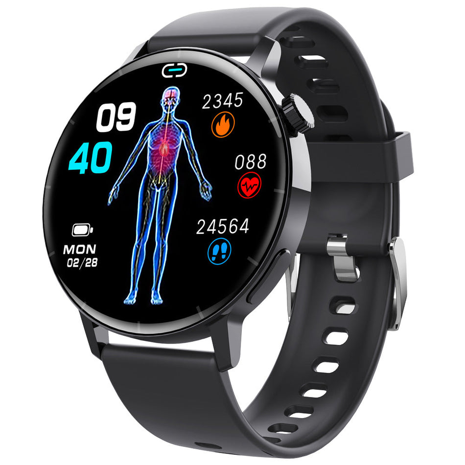 F67S Smartwatch – Glucose, Stress & HRV