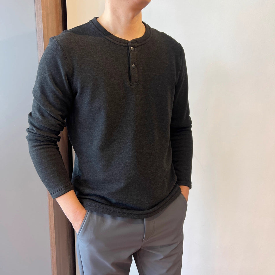 Men’s Composite Polar Fleece Sweater – Heated Casual Top