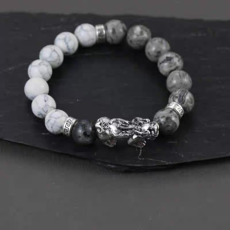 Yin-Yang Pixiu Bracelet for Men – Chinese Style Fashion