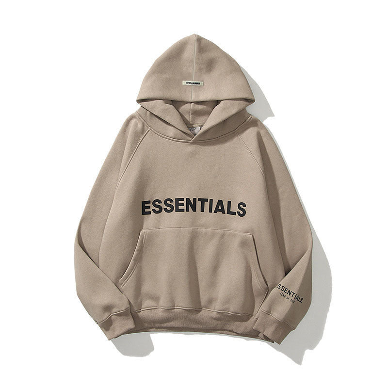 STOCK-ESS2025 Couples Printed Raglan Hoodie
