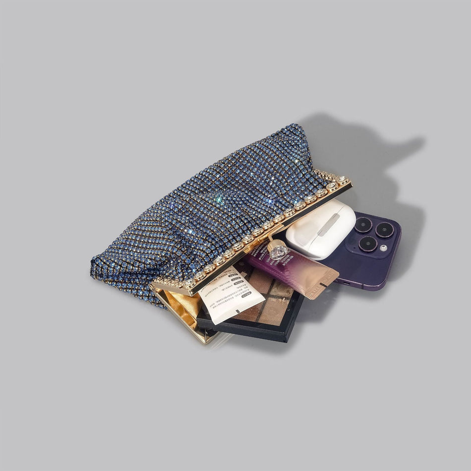 Rhinestone Dumpling Bag