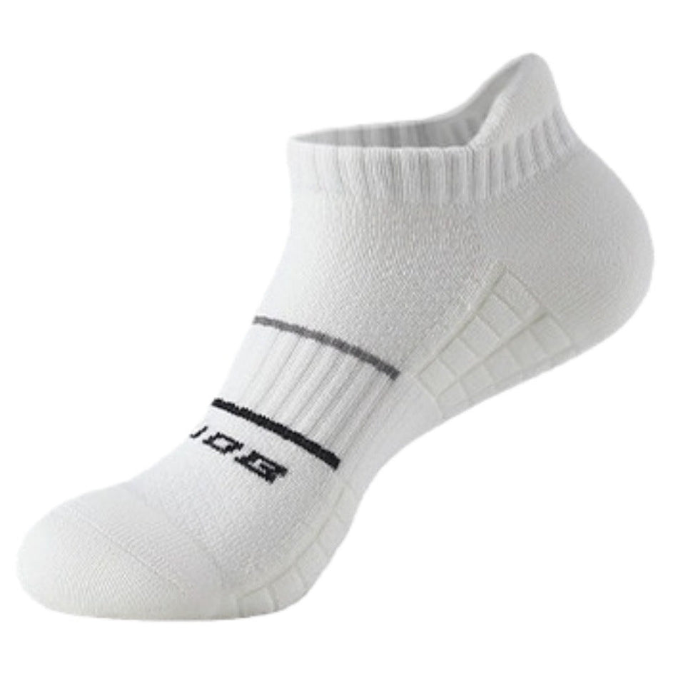 Men's Thick Sole Marathon Running Socks with Shock Absorption