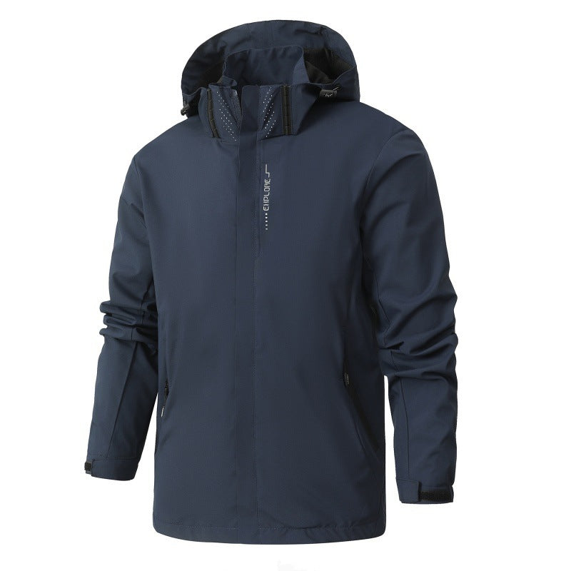 STOCK-2024 Waterproof Windproof Thin Jacket Unisex Custom Logo