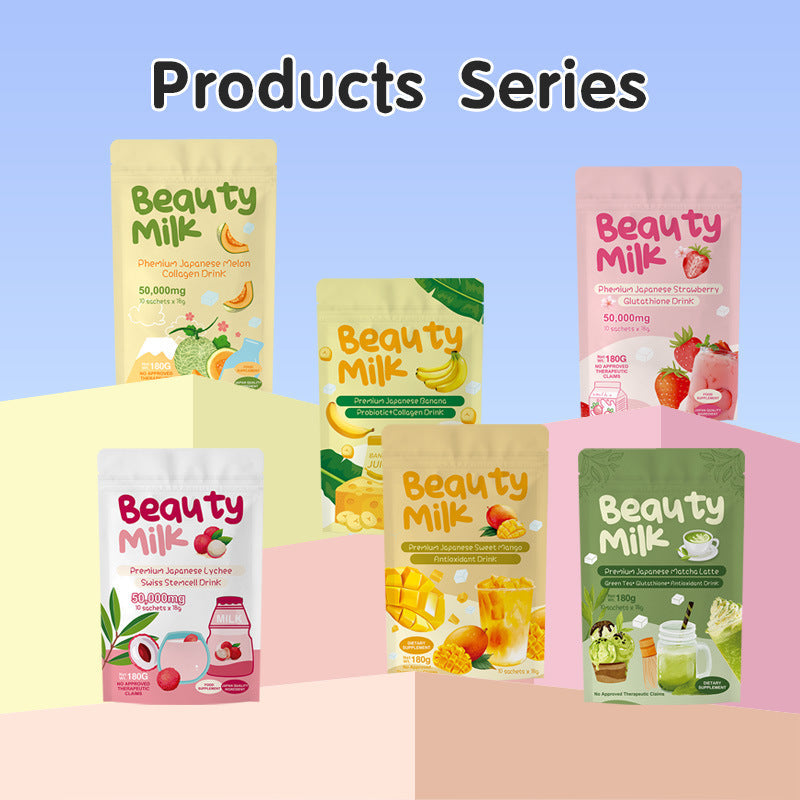 Banana Collagen Powder Drink – BeautyMilk