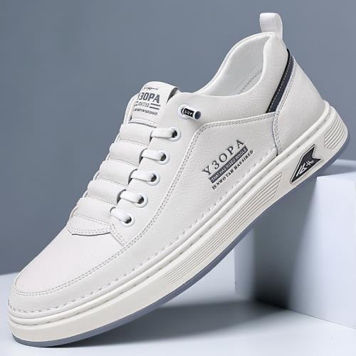 INSTOCK-2025 Spring Men’s White Breathable Casual Sneakers