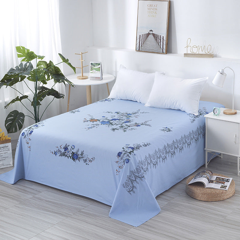 Traditional Cotton Bed Sheet – Thick Twill Print Design