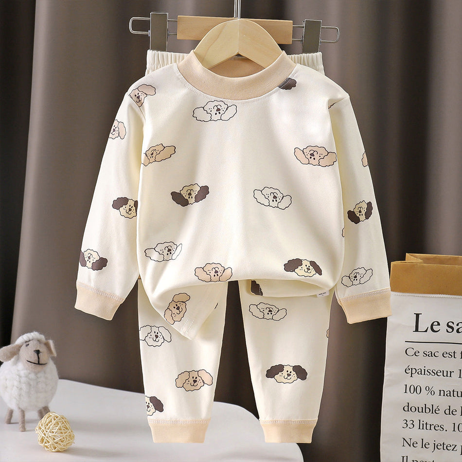 Kids Velvet Underwear Pajama Set