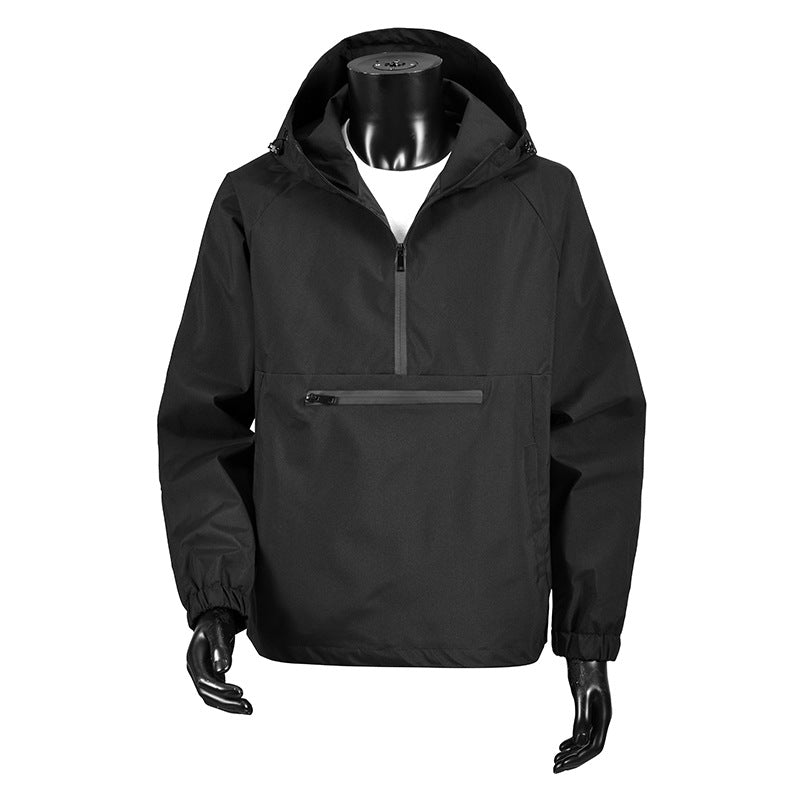 Casual Hooded Workwear Jacket – Men’s 2025 Autumn Fashion