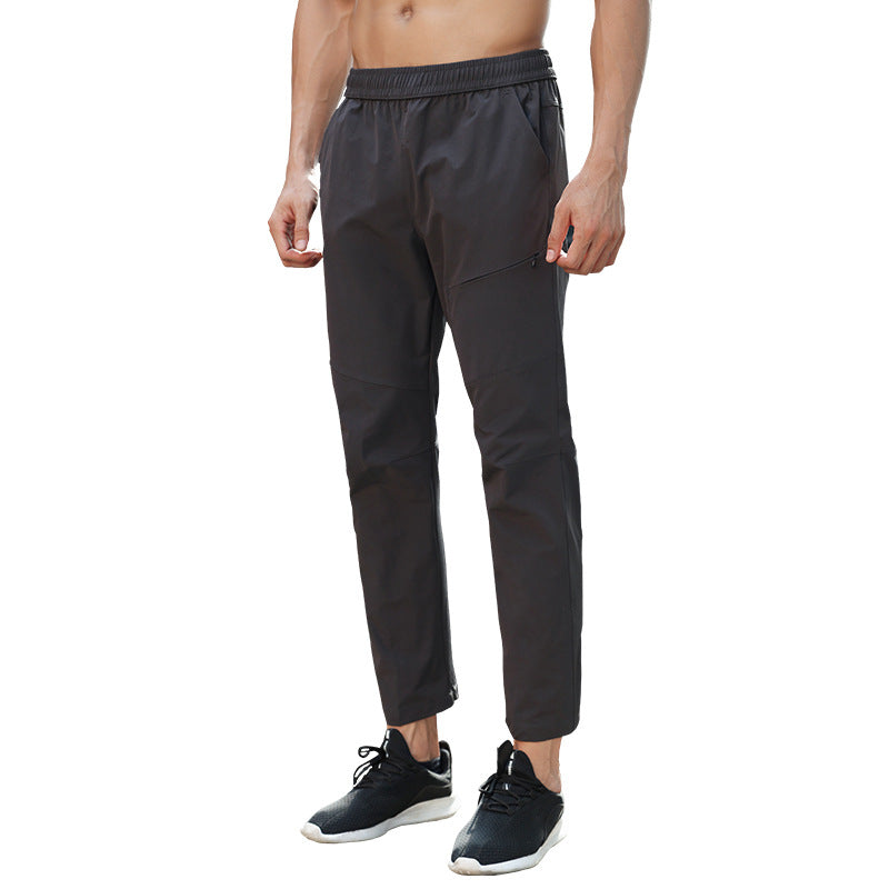 Men's Slim Fit Sports Pants – Quick-Dry Fitness & Training