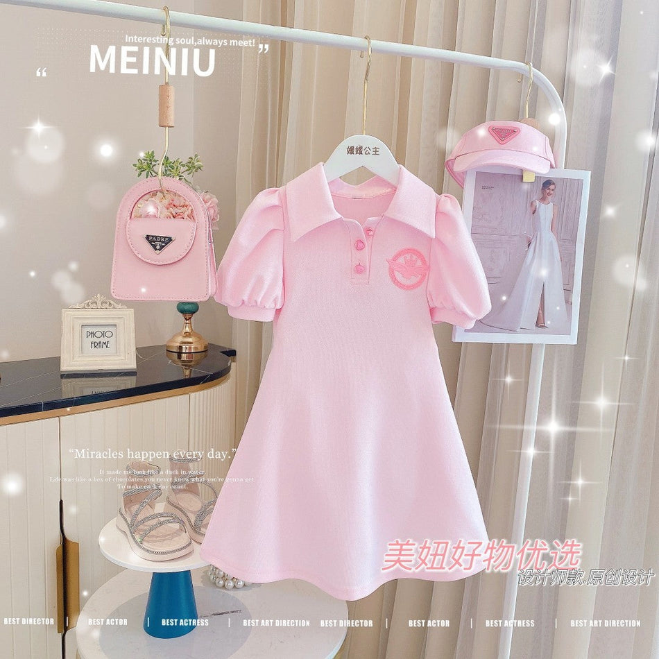 Girls’ Summer Polo Dress