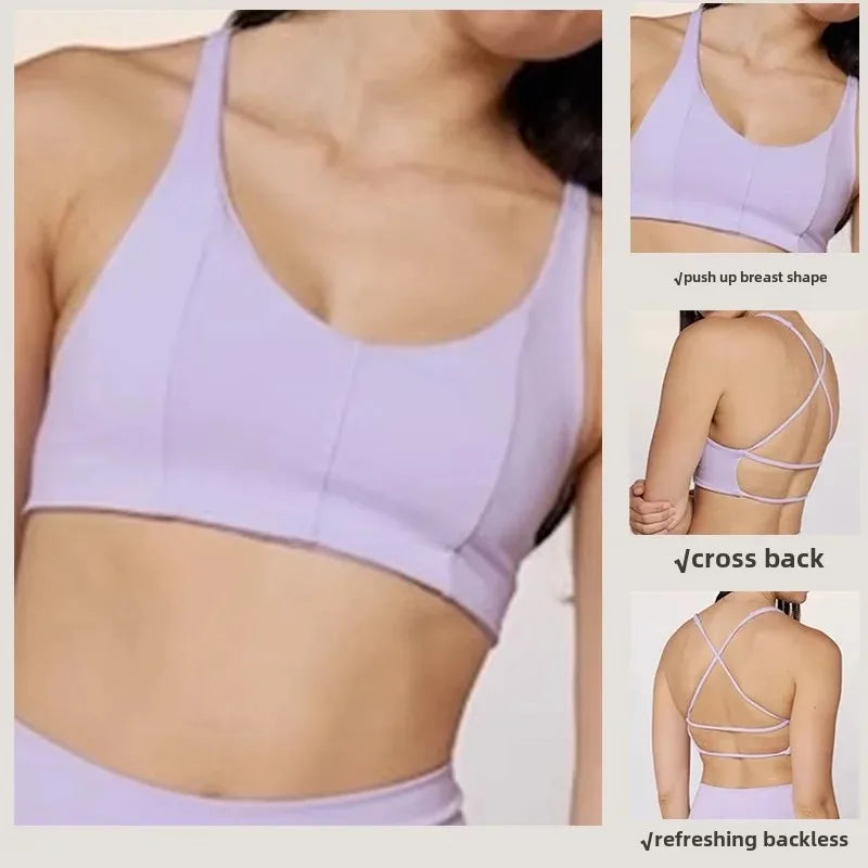 Women's Strappy Back Sports Bra