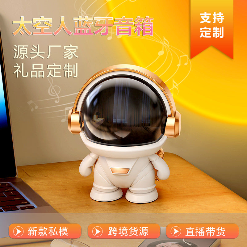 Astronaut Bluetooth Speaker – Colorful Light Mini Subwoofer