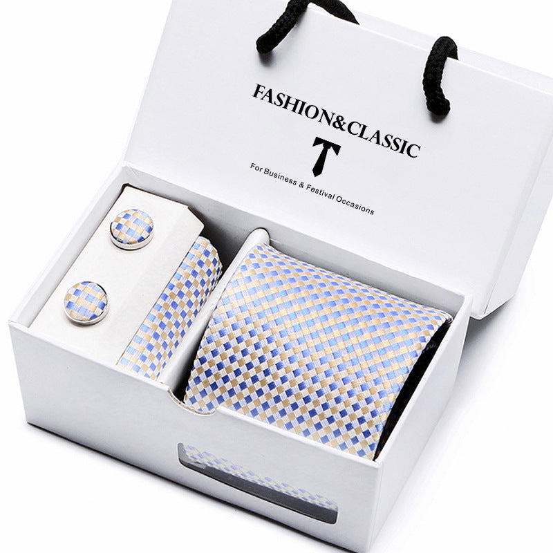 Men’s 5-Piece Tie Gift Set – Business & Wedding Formal Ties