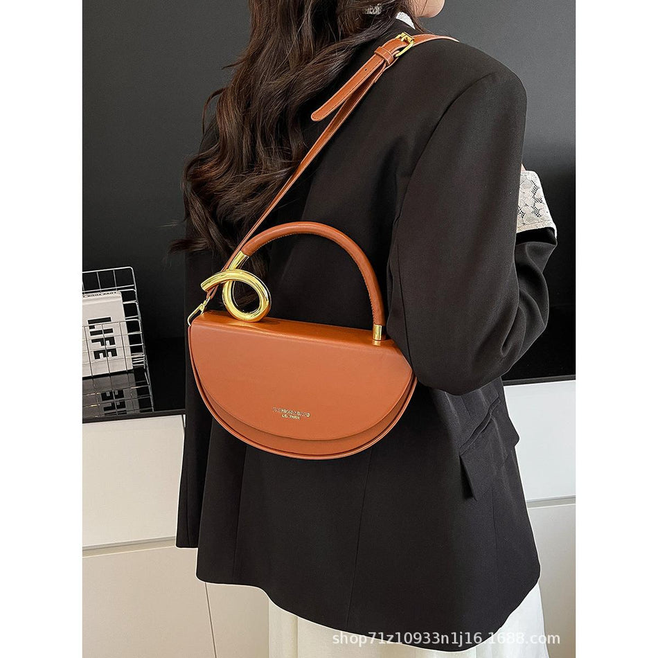 High End Niche Saddle Crossbody Handbag Women 2026 New