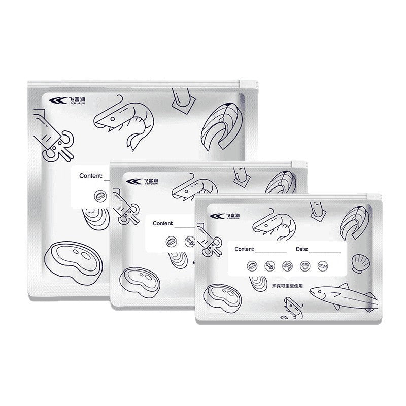 Aluminum Foil Fresh-Keeping Food Storage Zipper Bag