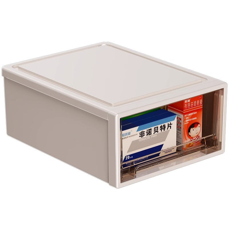 Transparent Drawer Medicine Storage Box Large