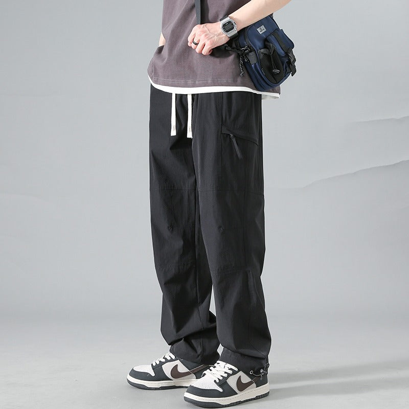 Men’s Thin Cargo Pants Outdoor Sports Casual Wear