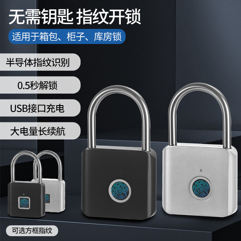 Smart Fingerprint Padlock for Home & Dorm Security