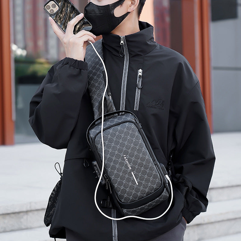 Anti-Theft Crossbody Chest Bag – Waterproof & Secure