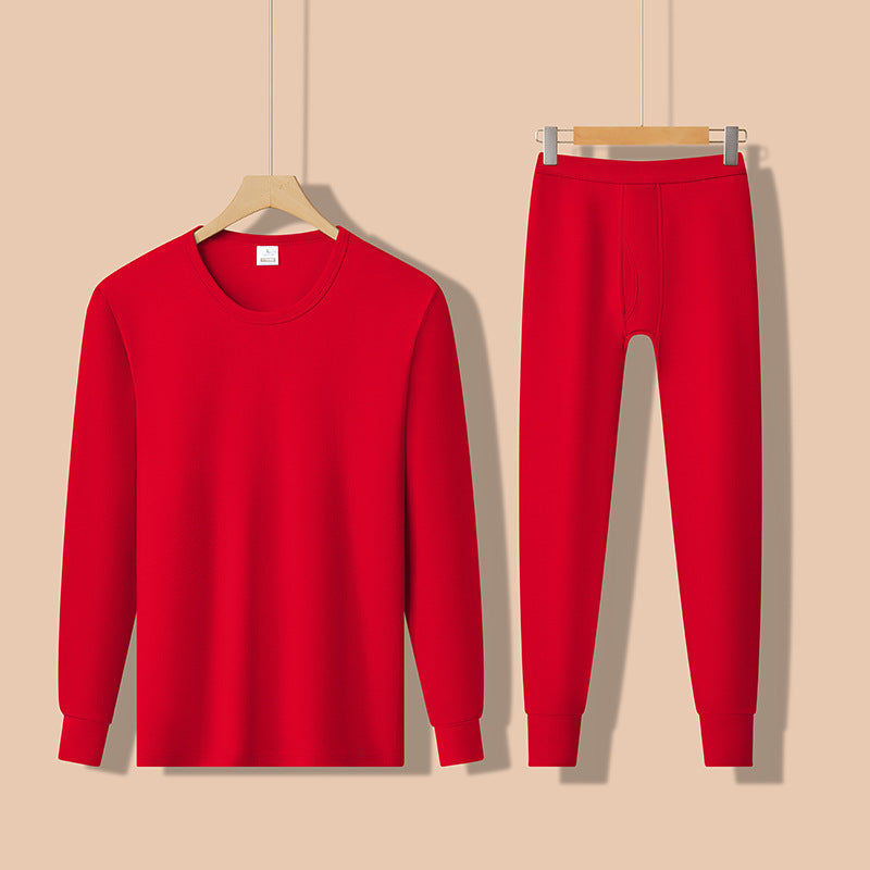 STOCK-Middle-Aged Men & Women Cotton Thermal Set | Autumn Winter