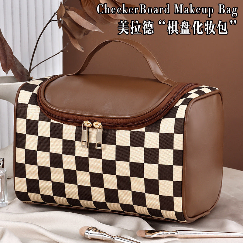 Waterproof Ins-Style Large Capacity Cosmetic Bag