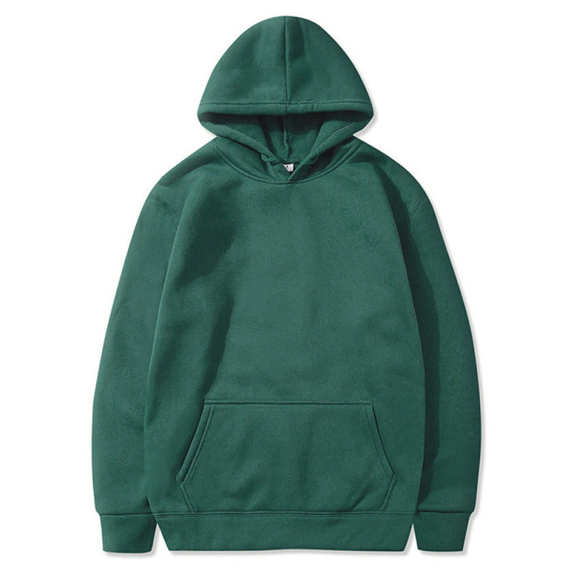 STOCK-Unisex Solid Color Hoodie & Sweater Set
