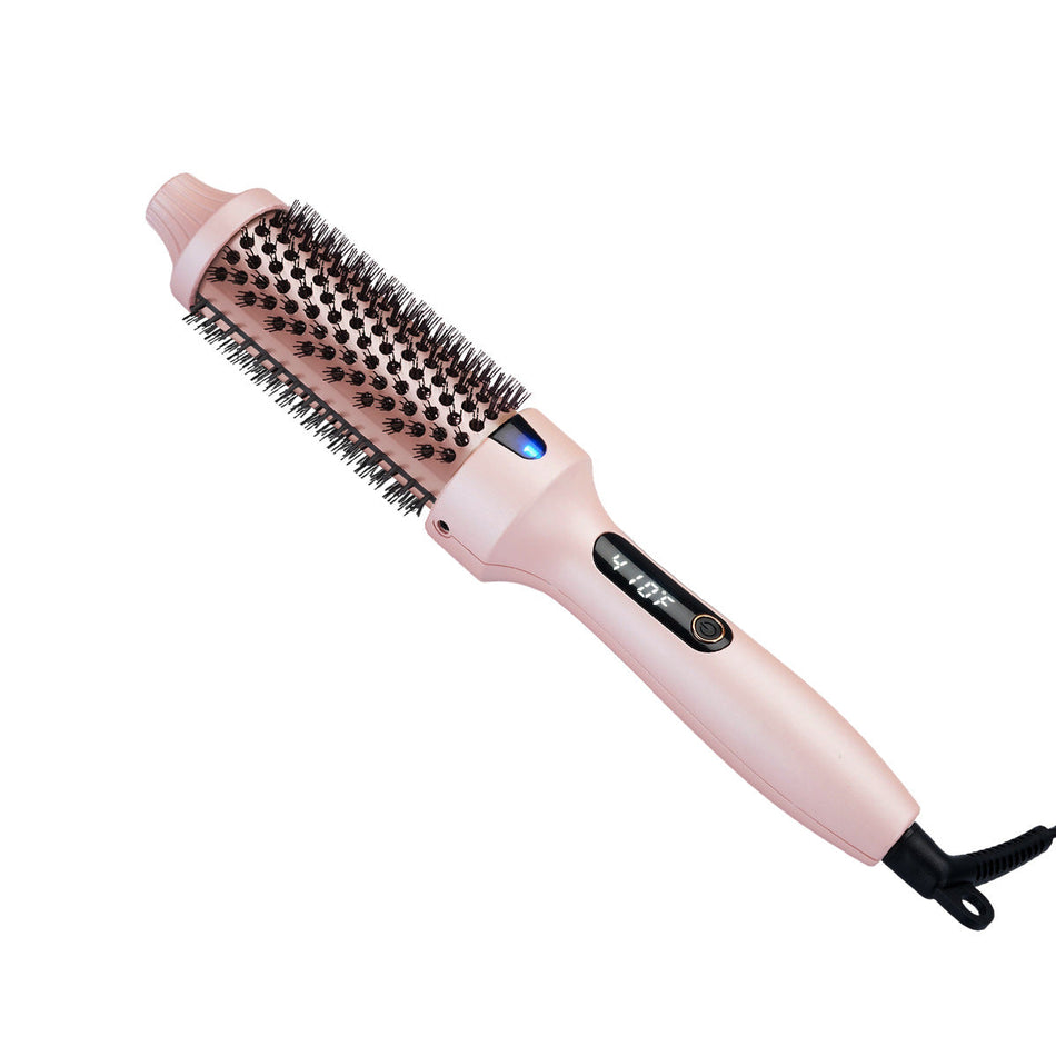 STOCK-Fluffy Comb Hair Curler & Straightener – 2-in-1 Styling