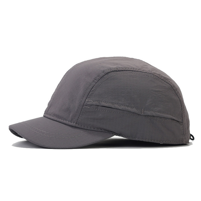 Retro Soft Brim Baseball Cap – Stylish & Comfortable Hat