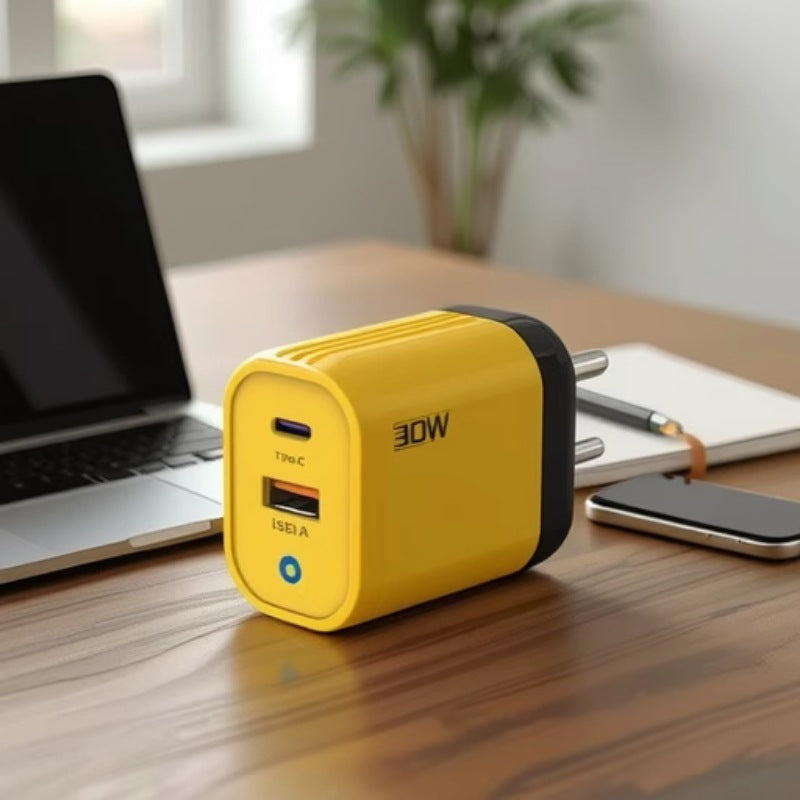 30W U+C Multi-Port Fast Charger (EU/US/UK Plug)