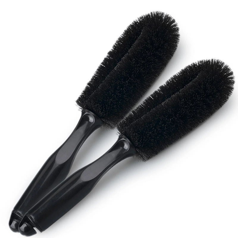 Car Tire and Wheel Brush Set – Pointed Rim Cleaning Tools