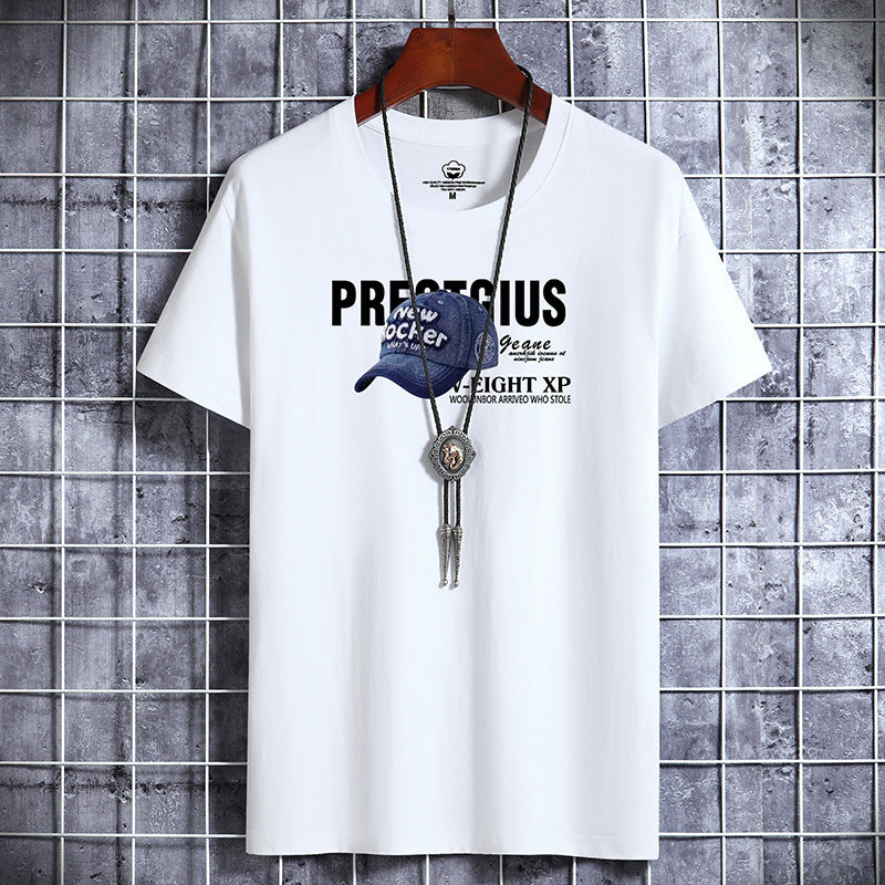 Men’s Summer Loose Fit T-Shirt – Student Casual Wear