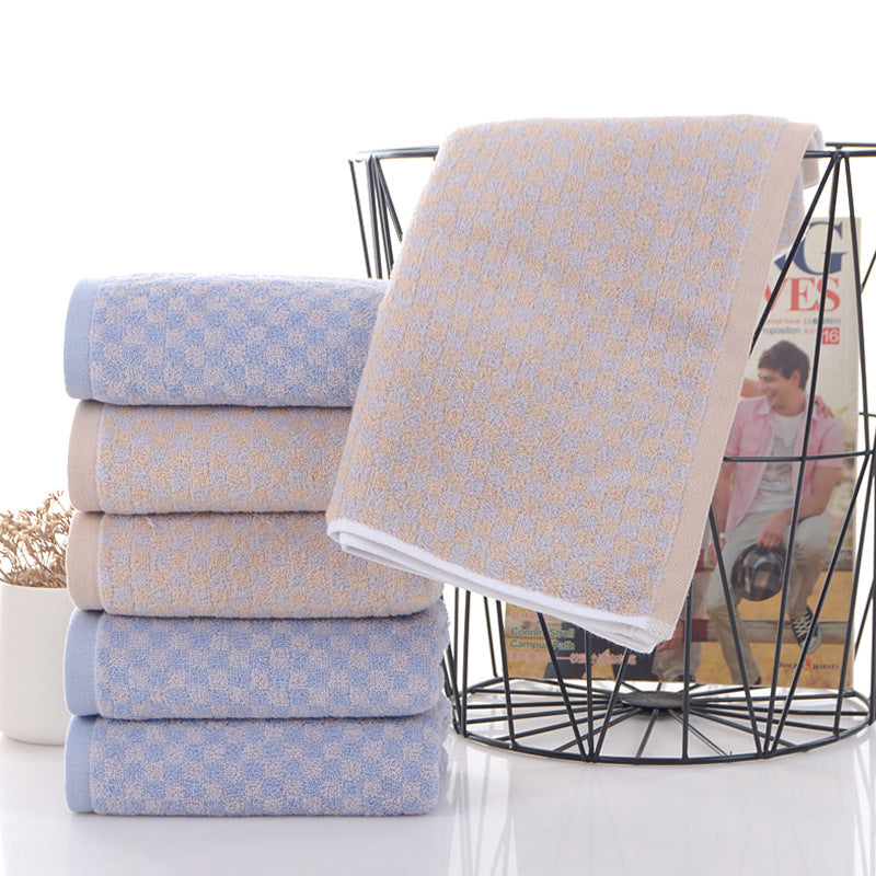 Jieliya Soft Cotton Face & Bath Towel – Thick Absorbent