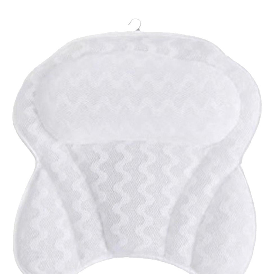 Anti-Slip Bathtub Pillow Bath Headrest with Back Support