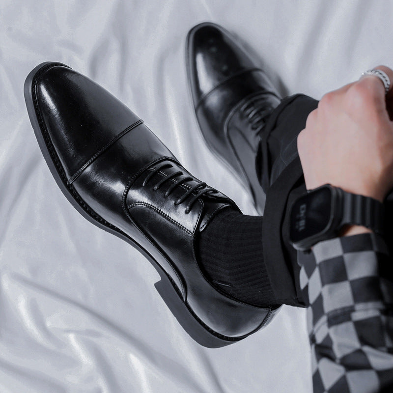 INSTOCK-British Style Men’s Wedding Shoes – Business Dress