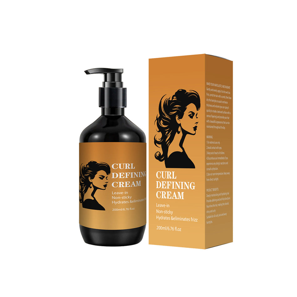 Curl Defining Hair Cream – Fluffy Styling & Perm Care