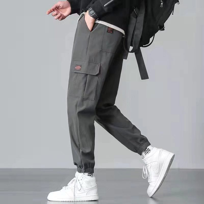 Men’s Casual Cargo Pants – 2024 Autumn Loose Trendy