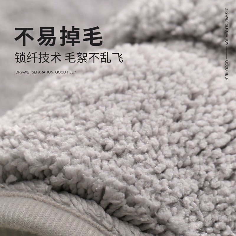 Thick Absorbent Non-Slip Bathroom & Entrance Floor Mat