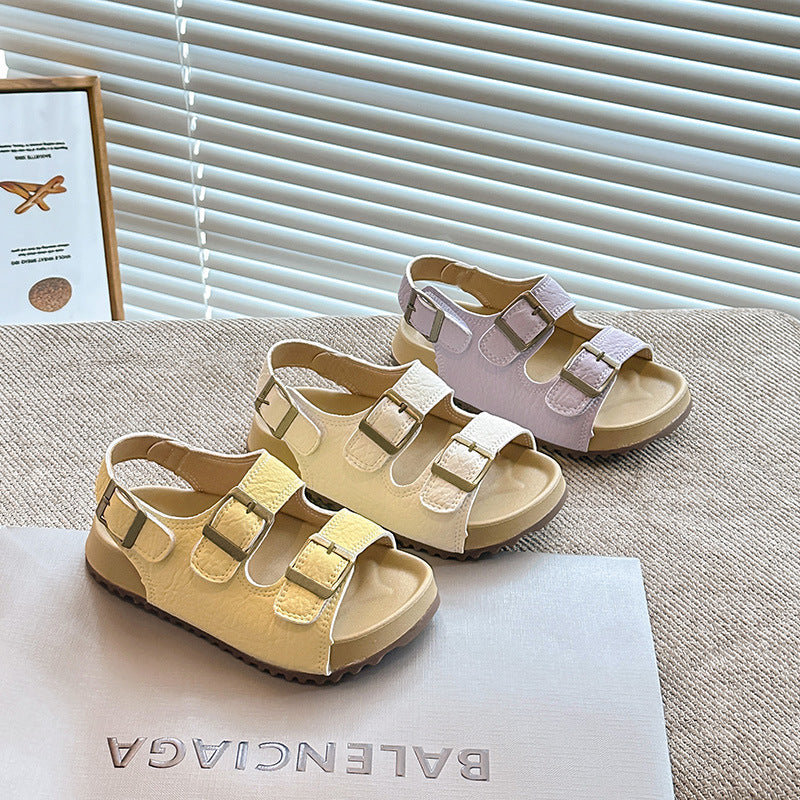 Kids’ Retro Cork Sandals