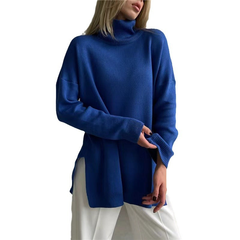 Women’s Loose Knit Turtle Neck Sweater