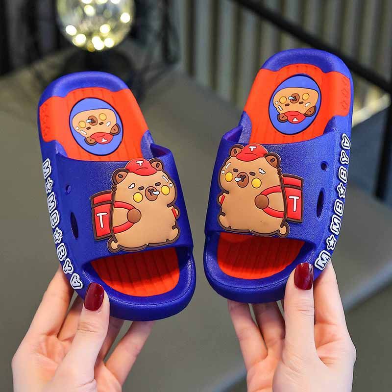 Mumu Rabbit Kids Cartoon Leather Sandals Non Slip