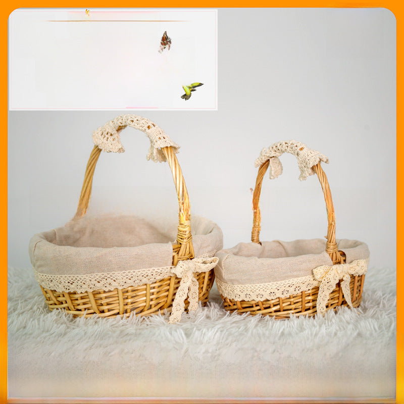 Woven Flower & Gift Basket | Multipurpose Storage Basket