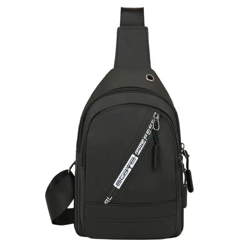 Trendy Men’s Lightweight Crossbody Chest Bag