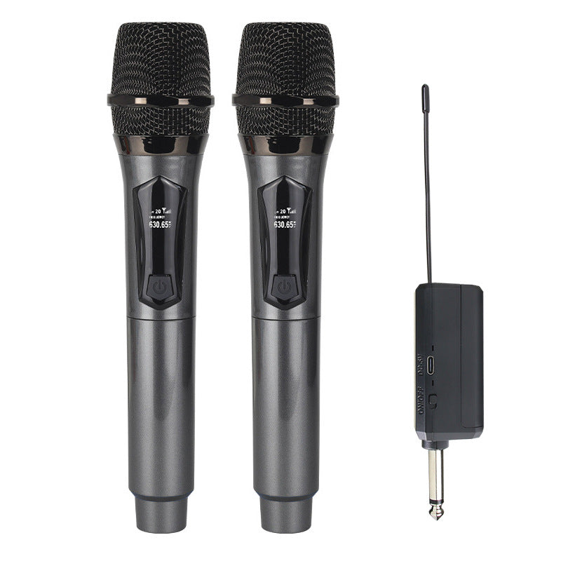 Universal Wireless Karaoke Mic – Outdoor Singing & KTV