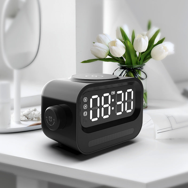 AI Smart Bluetooth Speaker with Clock 2025