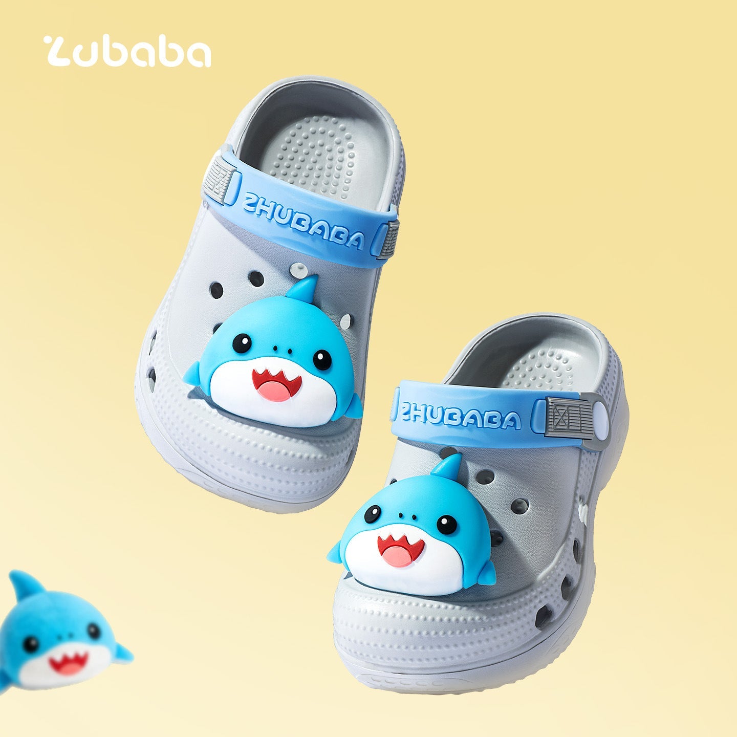 Blue girls summer sandals with comfortable and breathable design for outdoor wear