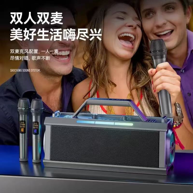 STOCK-L201B High Power Wireless Bluetooth Speaker with Microphone