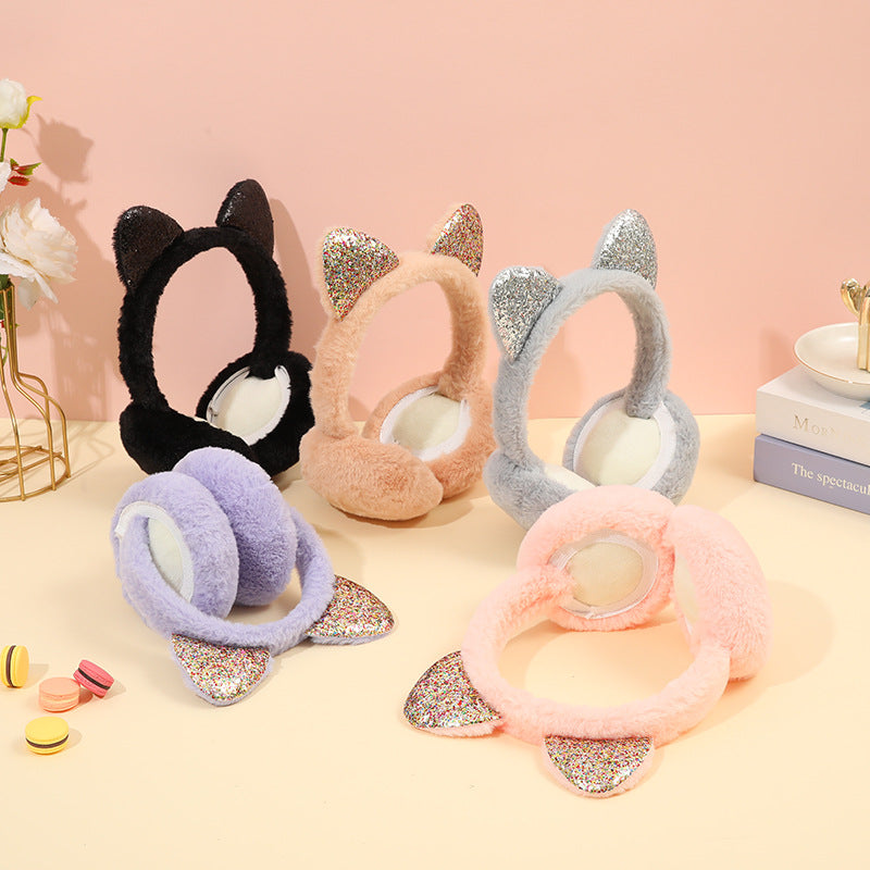 Rabbit Plush Earmuffs
